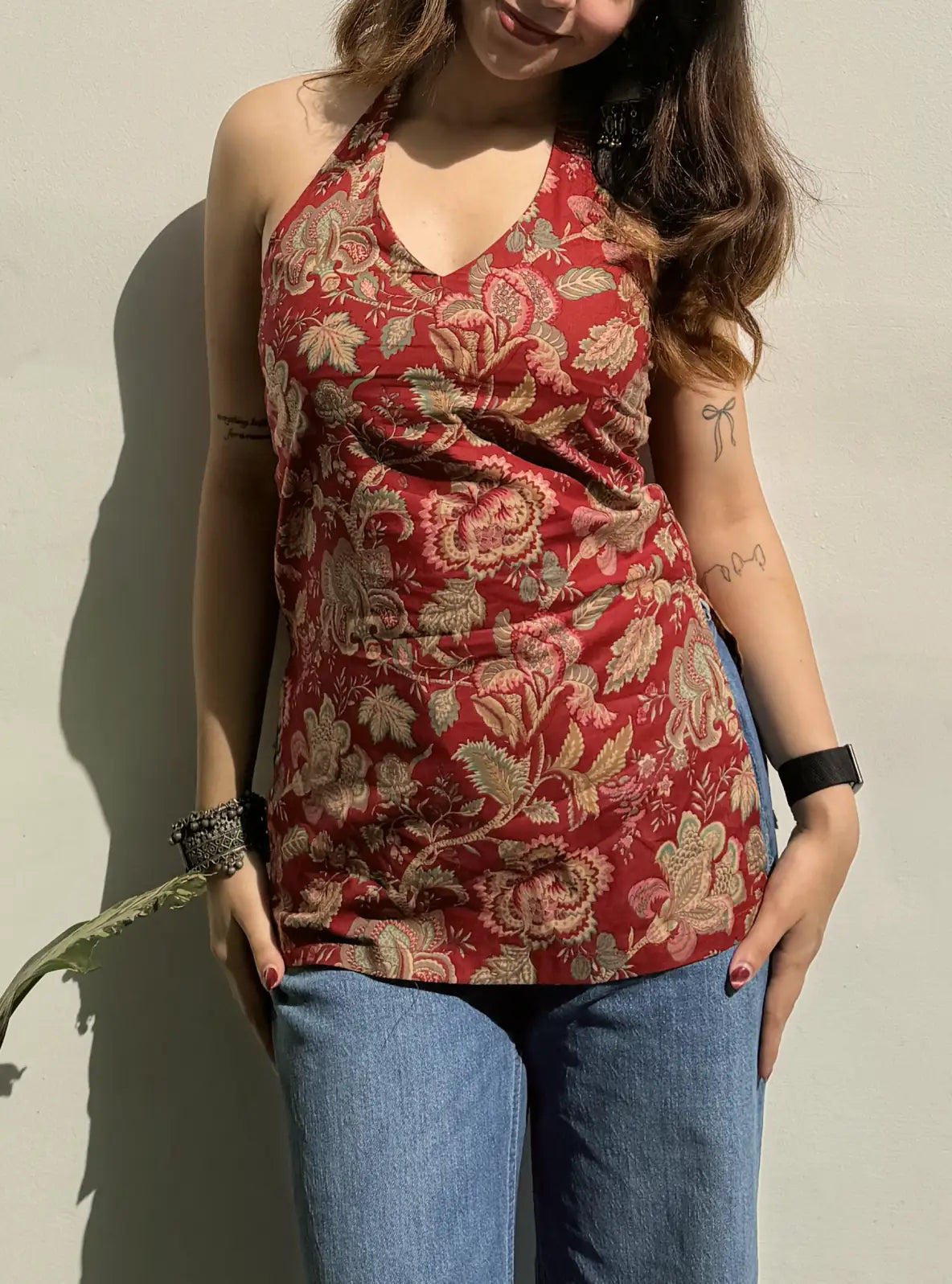 Ruhi Halter Neck Kurti
