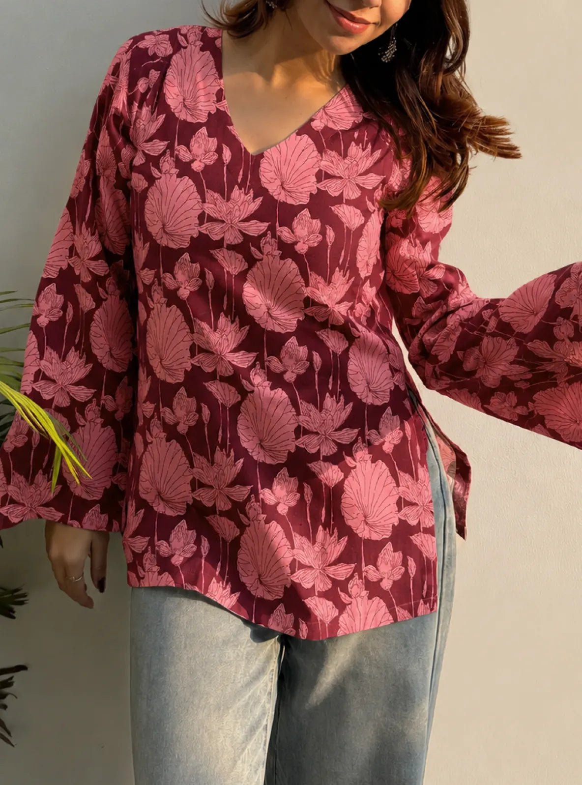 Aashita Bell Sleeves Kurti