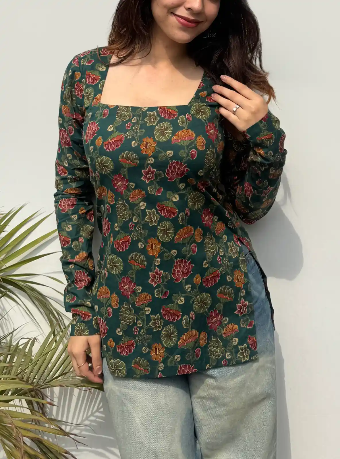 Bekhudi Square Neck Kurti