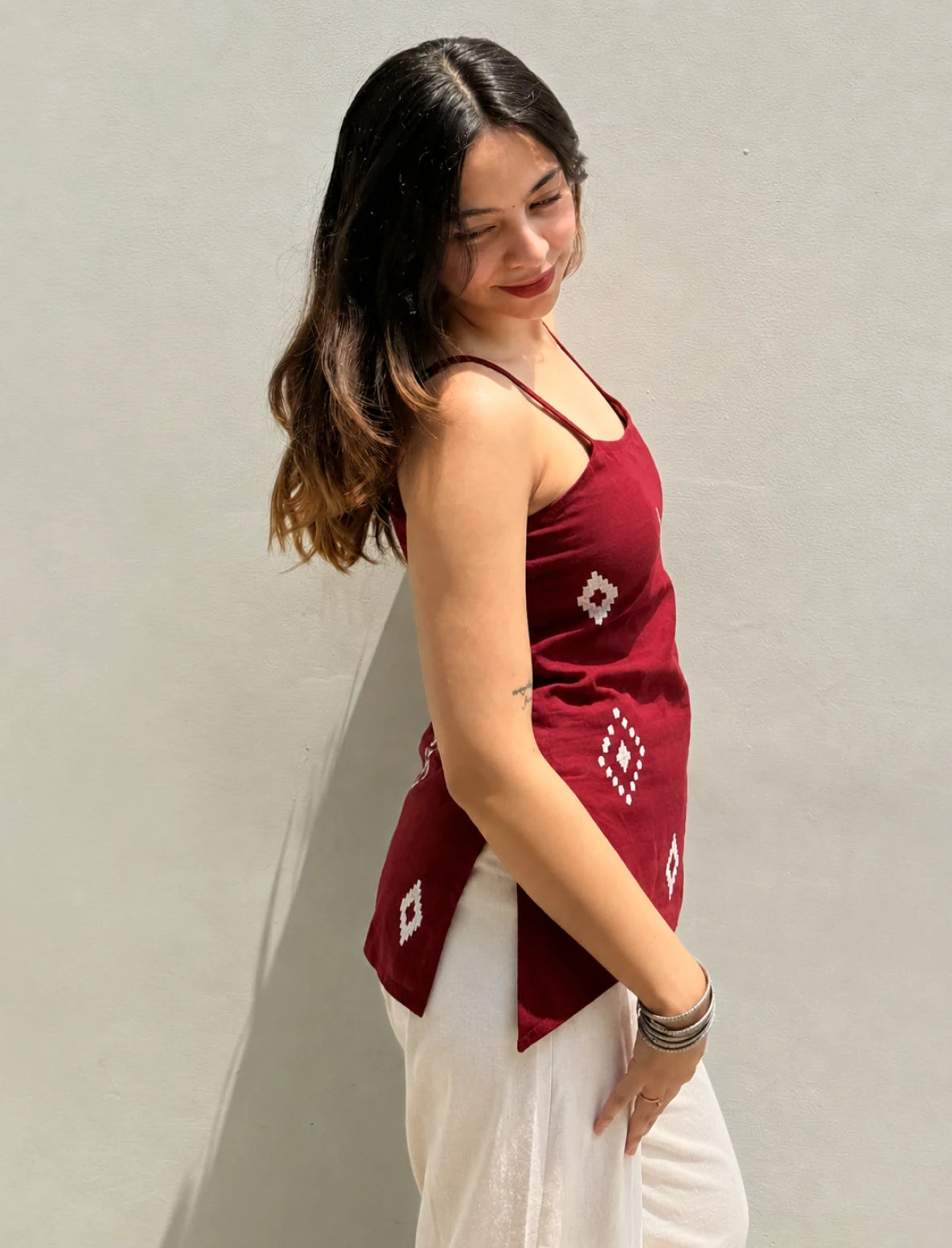 Reet Asymmetrical Short Kurti