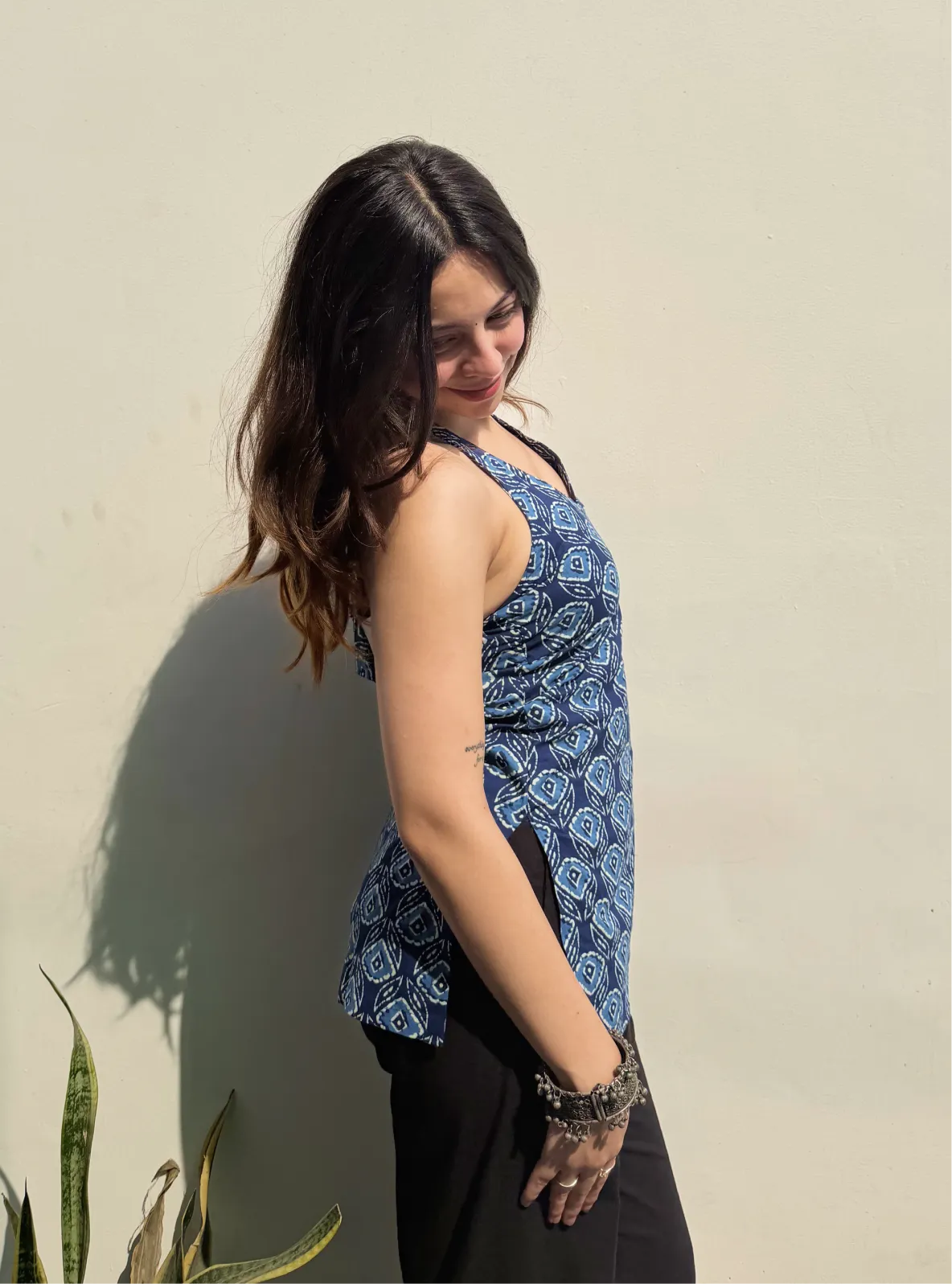 Vayu Halter Neck Kurti