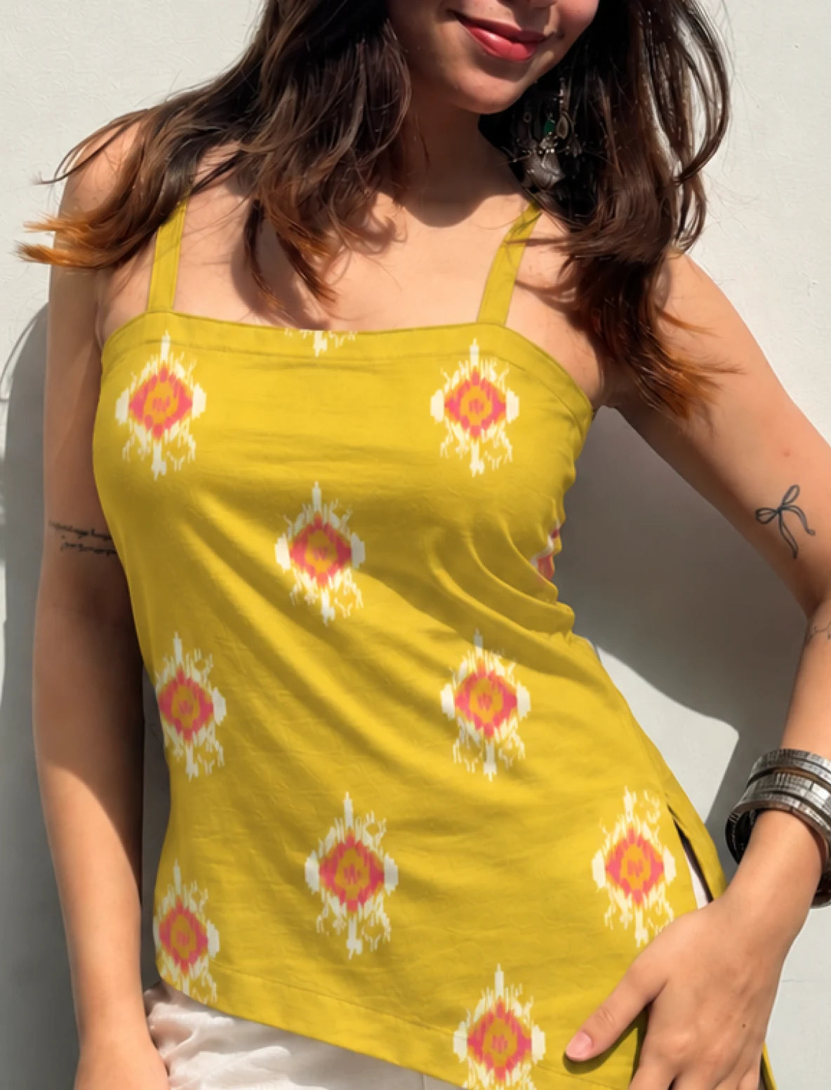 Naaz Asymmetrical Short Kurti