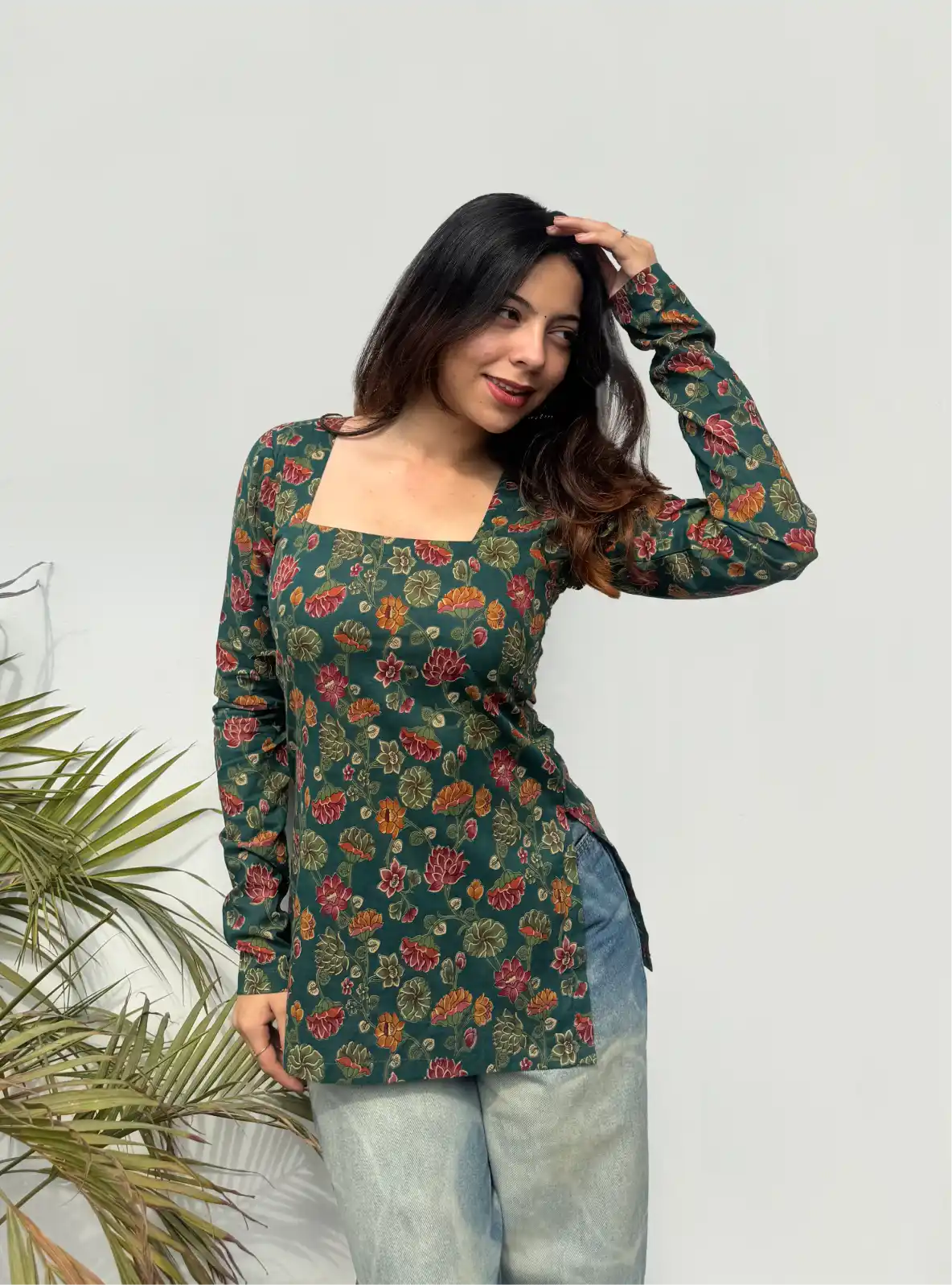 Bekhudi Square Neck Kurti