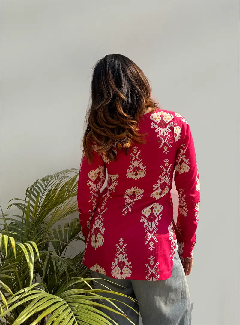 Khumaar Square Neck Kurti