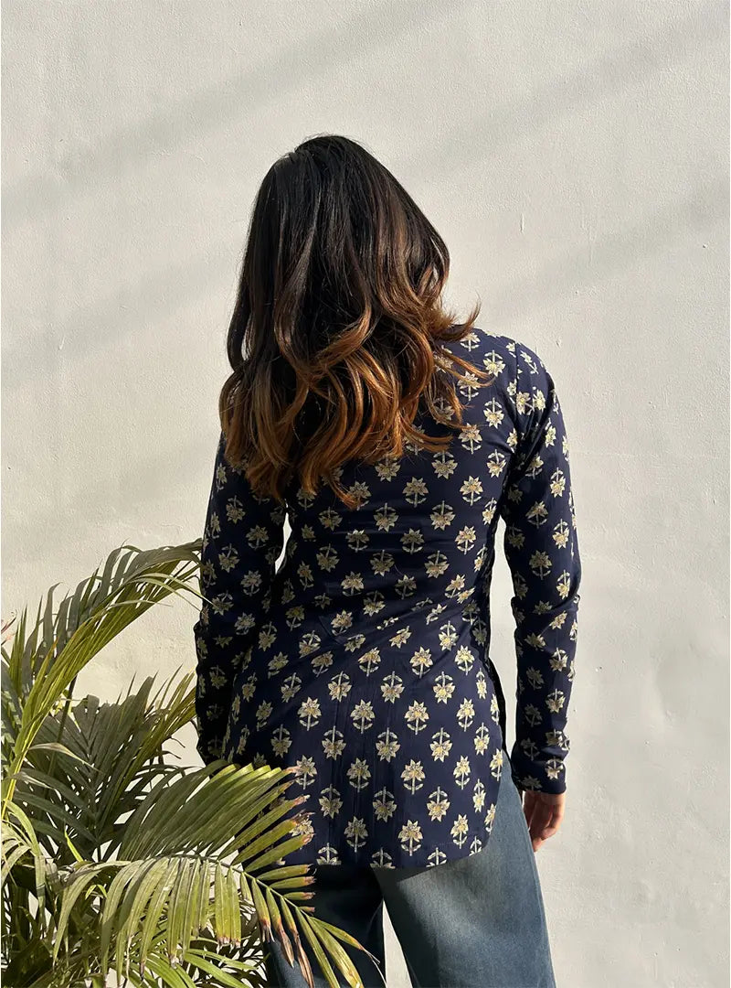 Shiuli Straight Sleeves Kurti by Evara