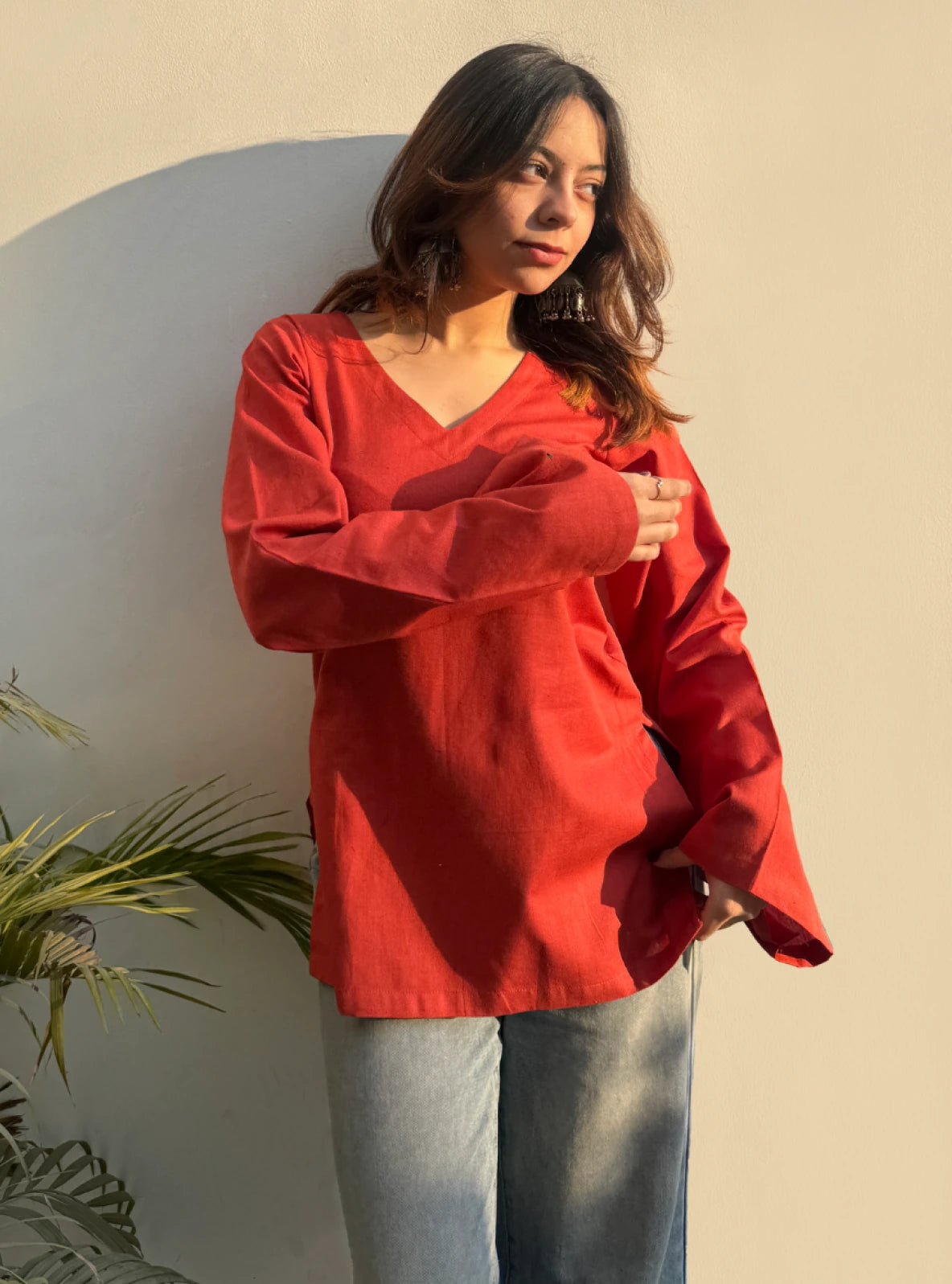 Maina Bell Sleeves Kurti