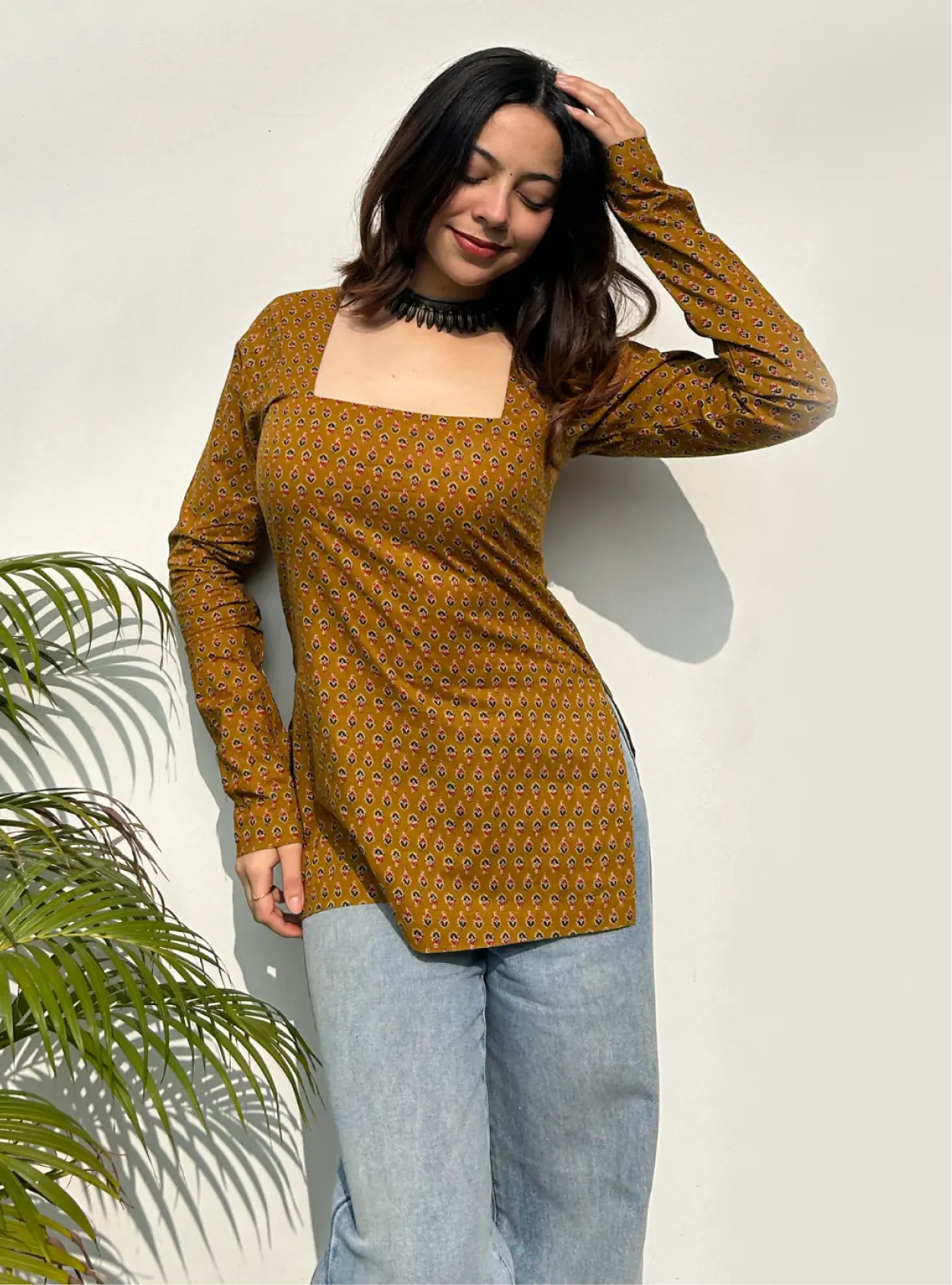 Akshara Square Neck Kurti