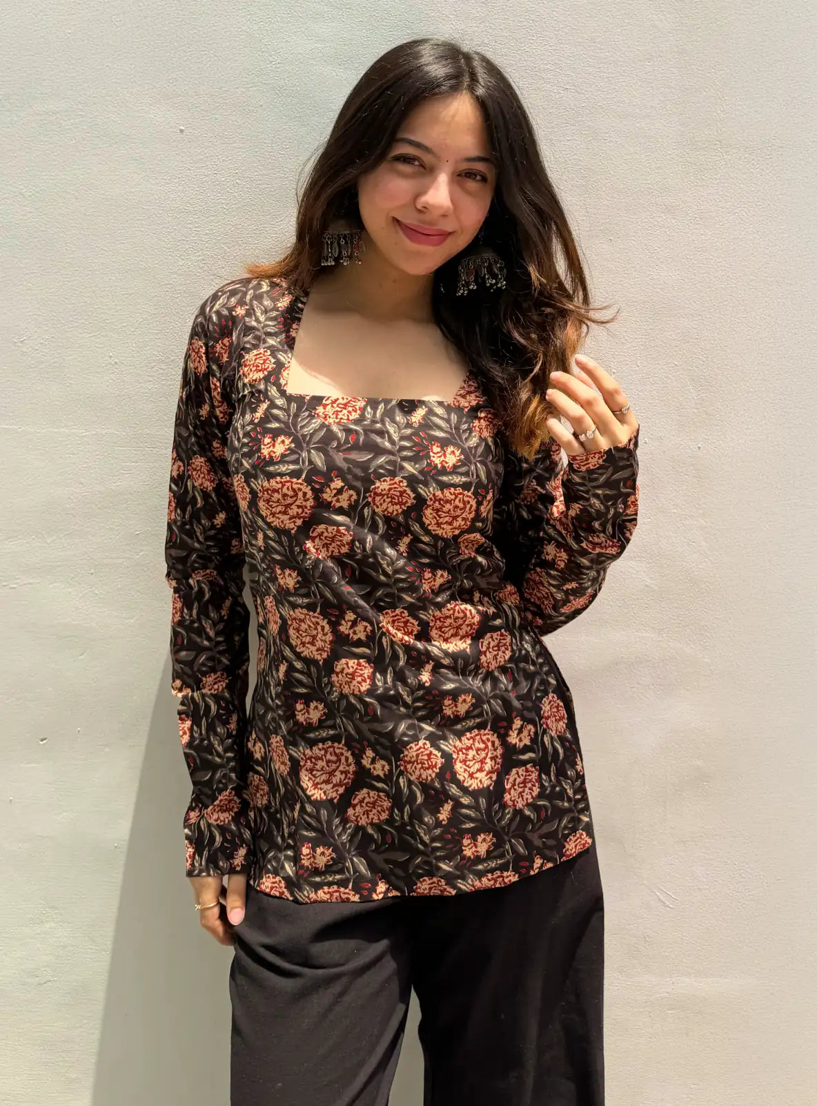 Ishara Square Neck Kurti