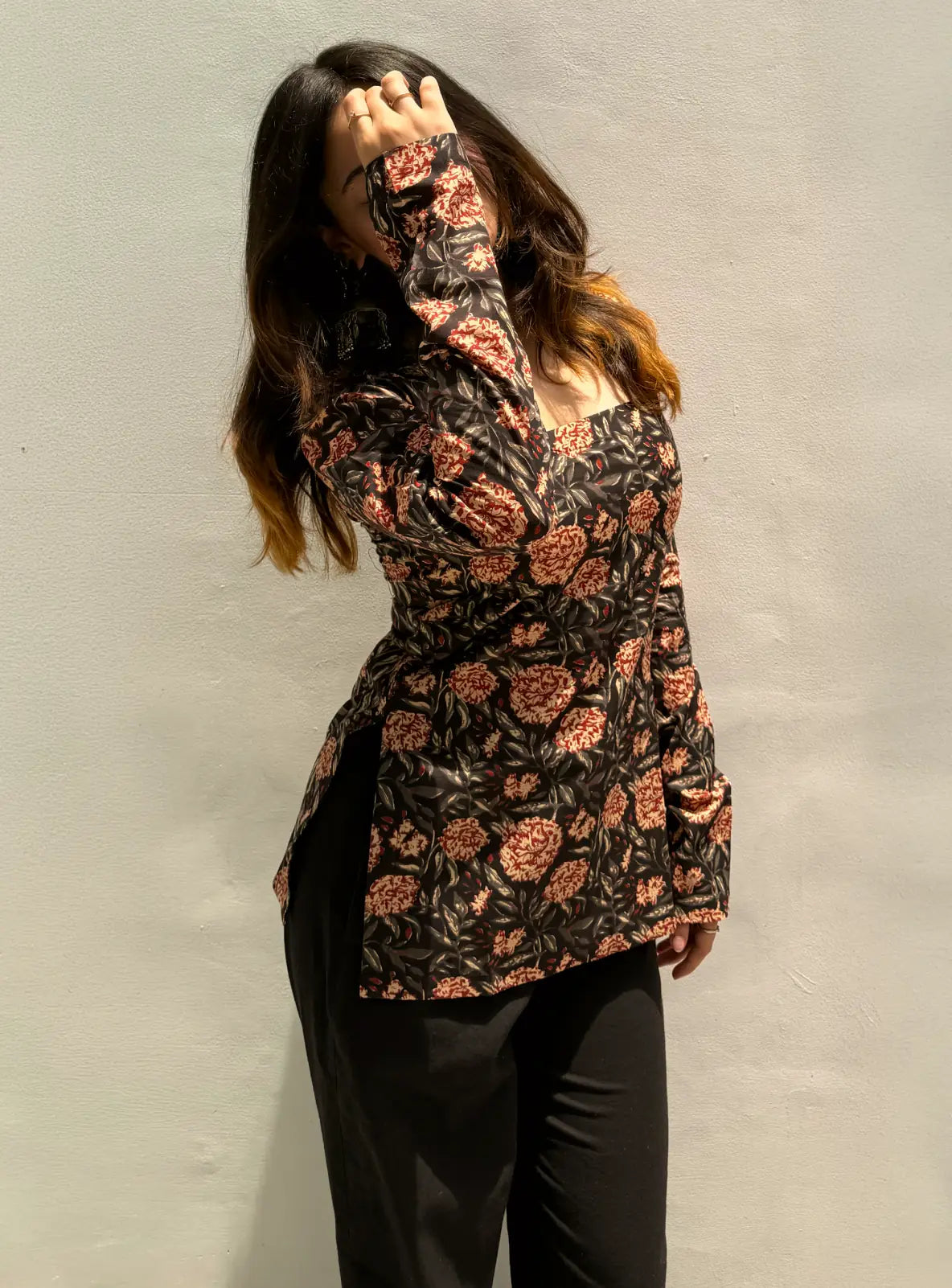 Ishara Square Neck Kurti