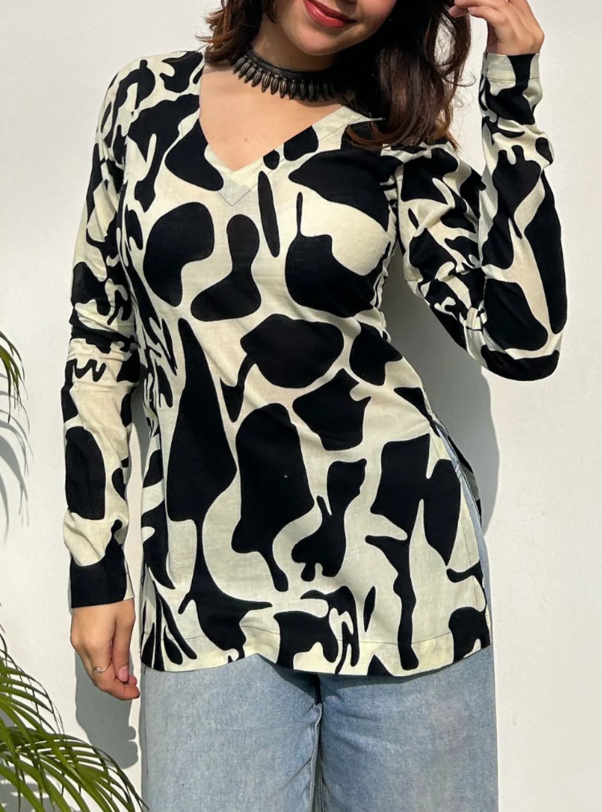 Zaalima Straight Sleeves Kurti