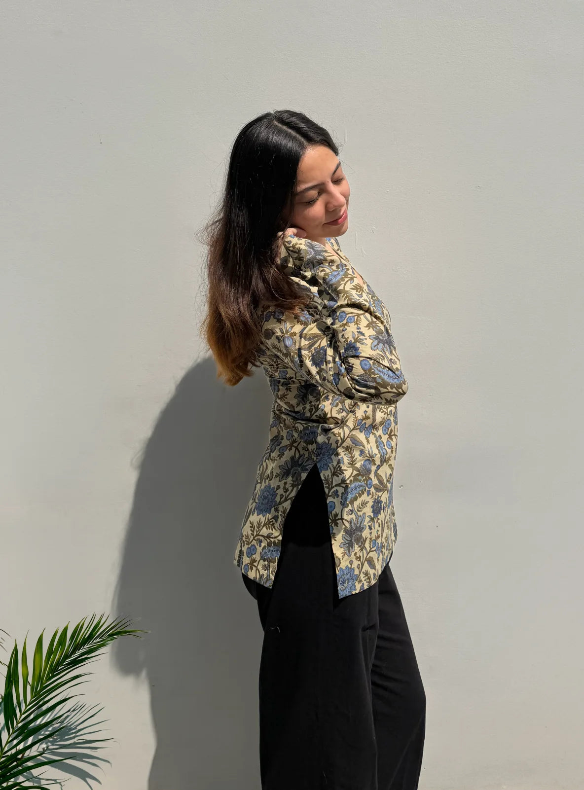 Ruhani Square Neck Kurti