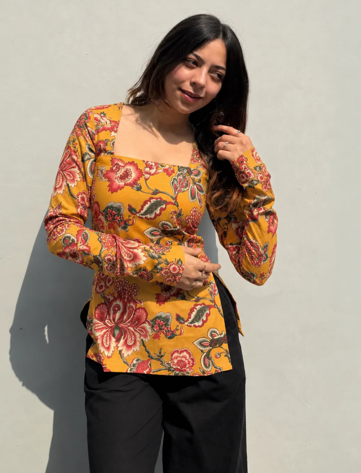 Eshani Square Neck Kurti