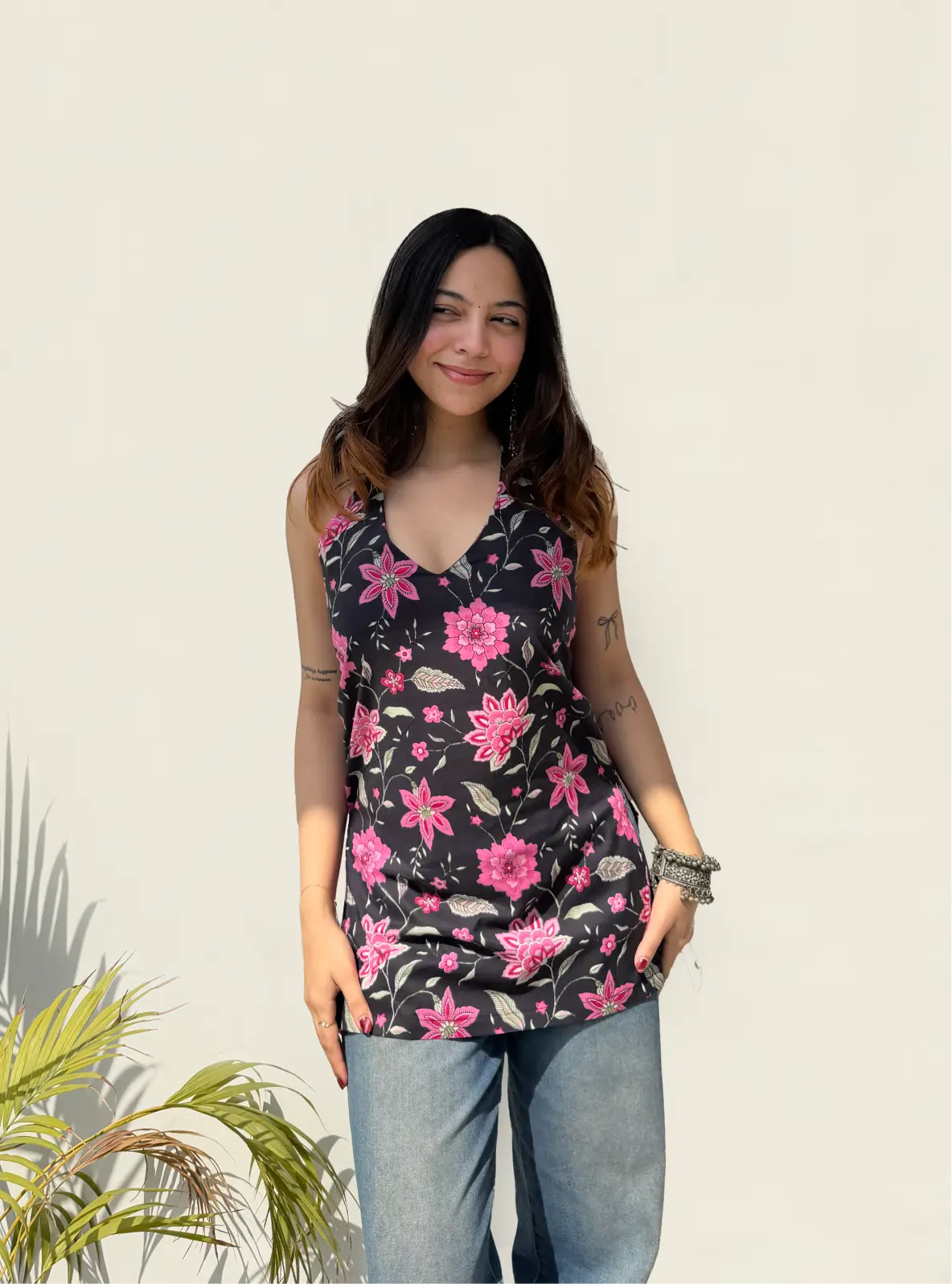 Kamya Halter Neck Kurti