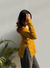 Agni Boat Neck Kurti by Evara