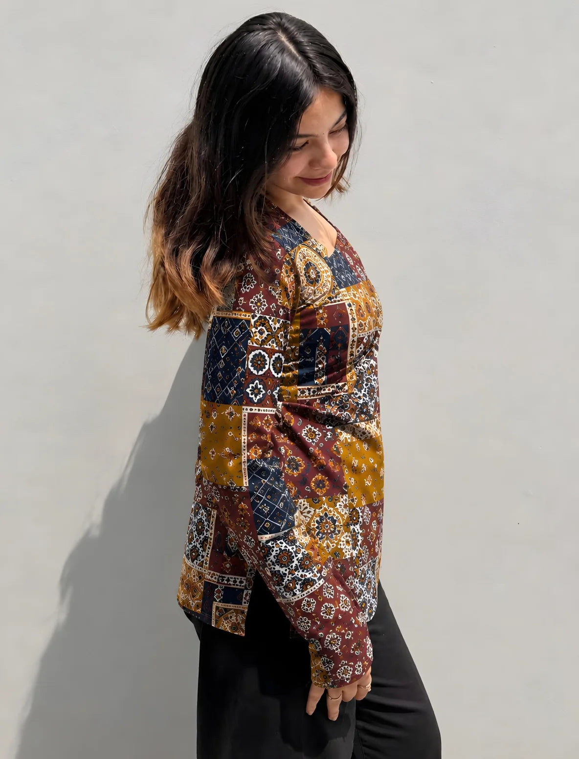 Vedika Square Neck Kurti