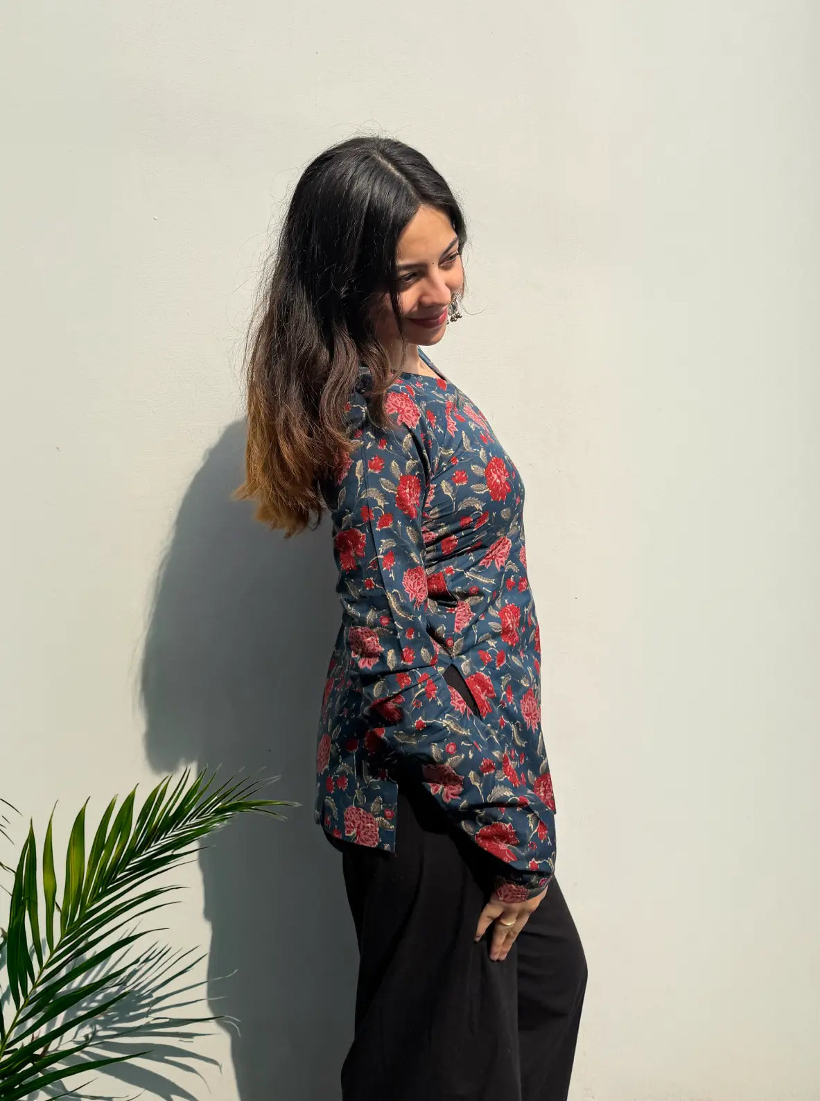 Aadhya Straight Sleeves Kurti