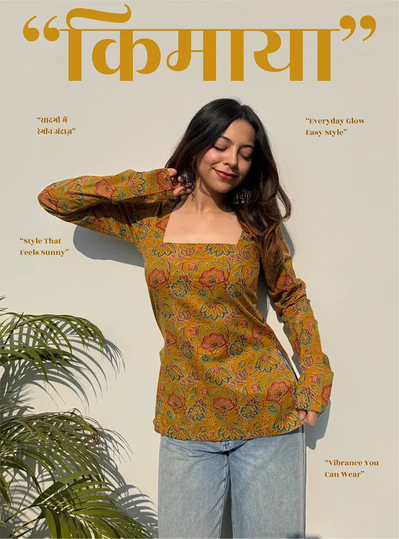 Kimaya Square Neck Kurti