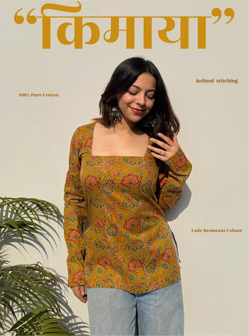 Kimaya Square Neck Kurti