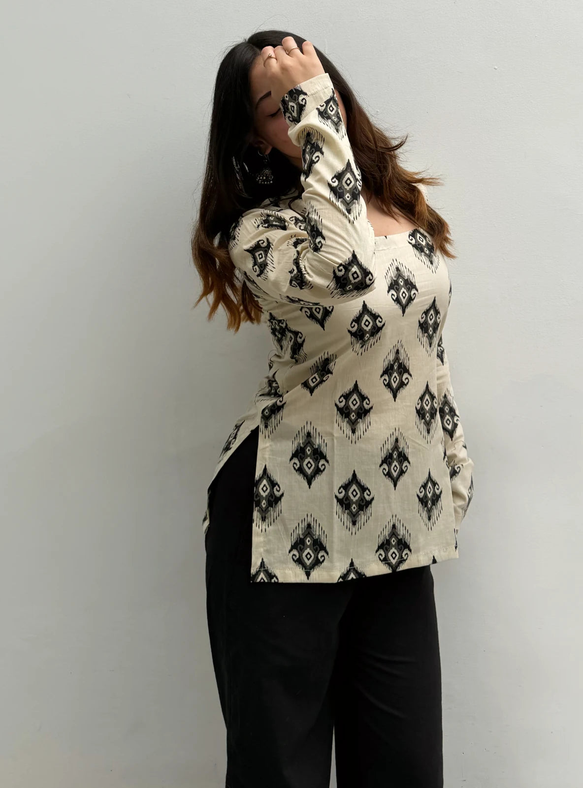 Banjaran Square Neck Kurti