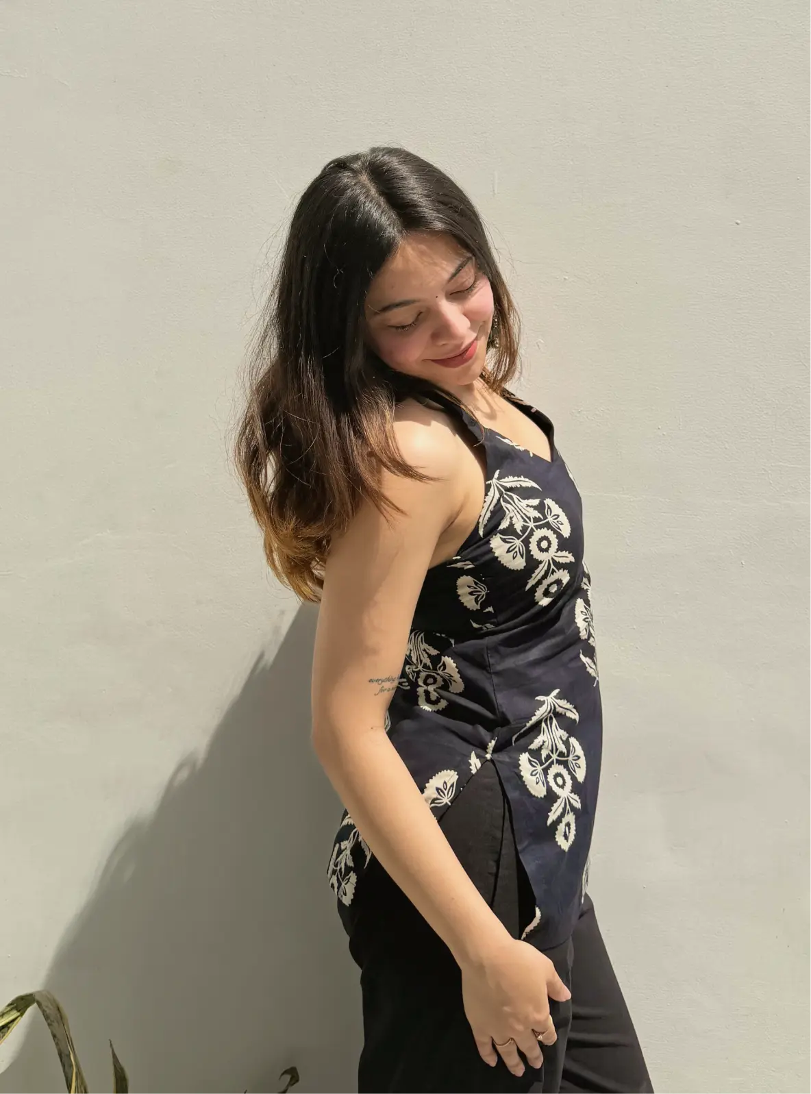 Kaashvi Halter Neck Kurti