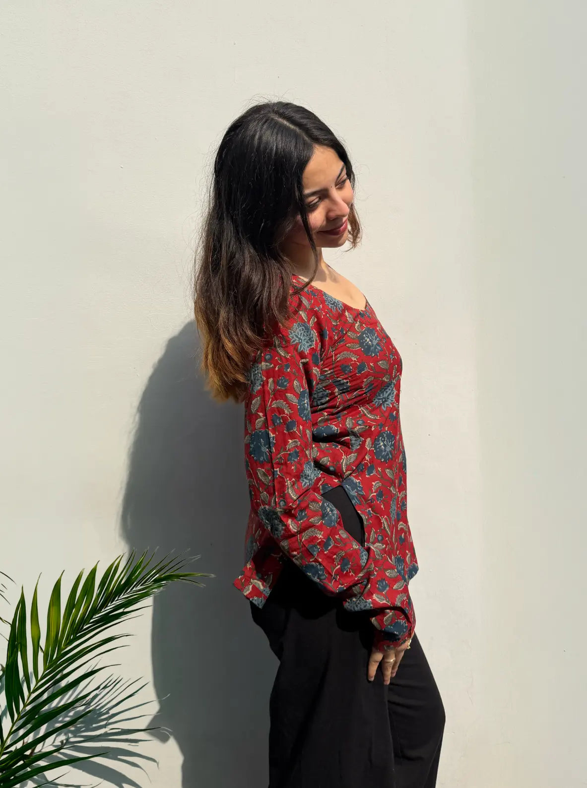 Yashasvi Boat Neck Kurti