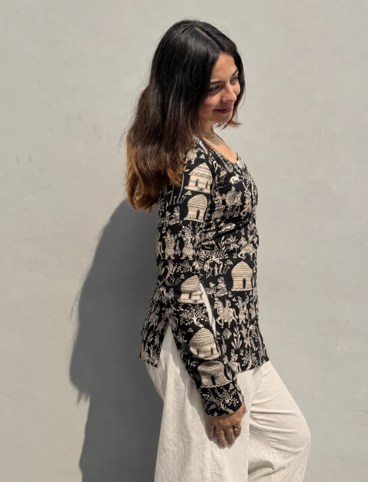 Malvika Square Neck Kurti