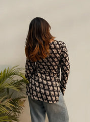 Carvaan Straight Sleeves Kurti by Evara