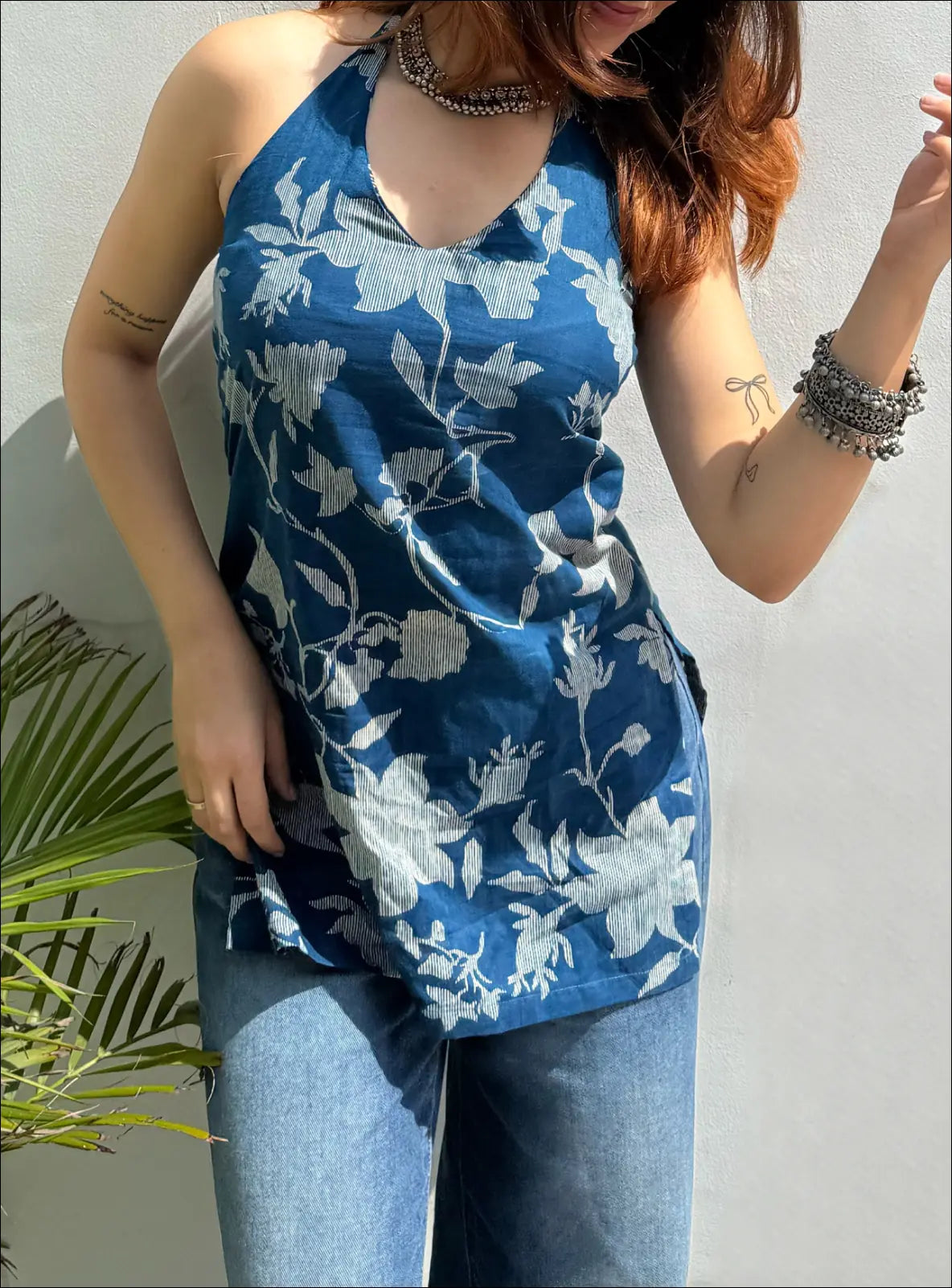 Alana Halter Neck Kurti