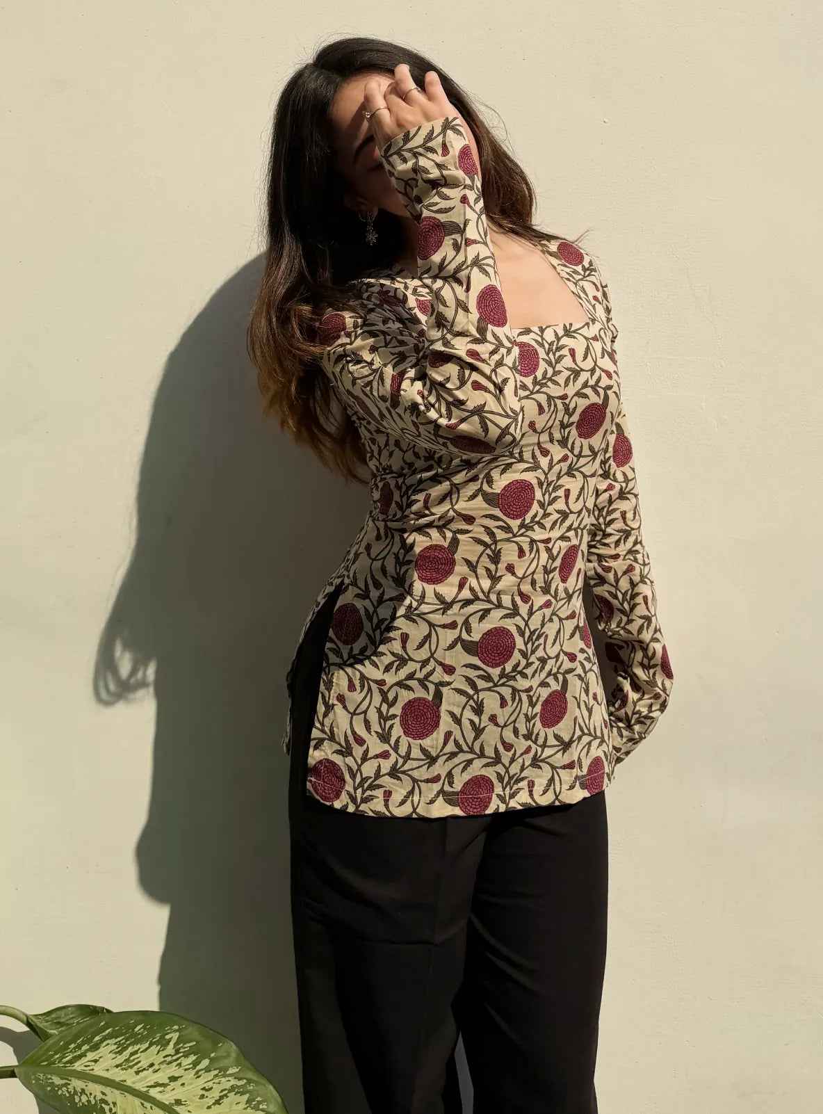 Safeena Corset Back Kurti