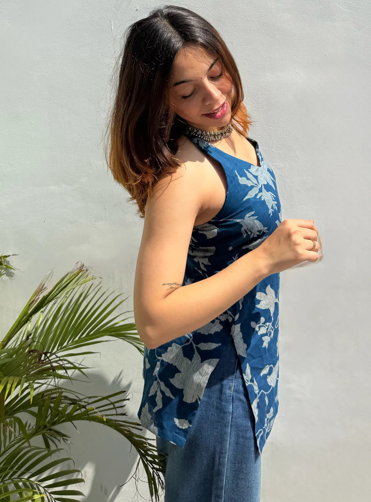 Alana Halter Neck Kurti