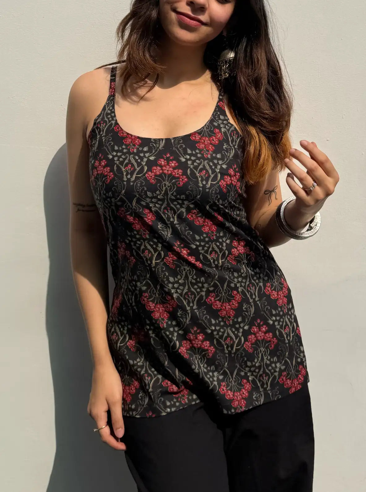 Sehaj Short Sleeveless Kurti