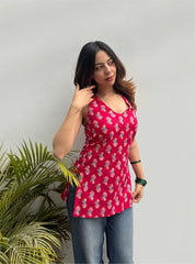 Mishri Halter Neck Kurti by Evara