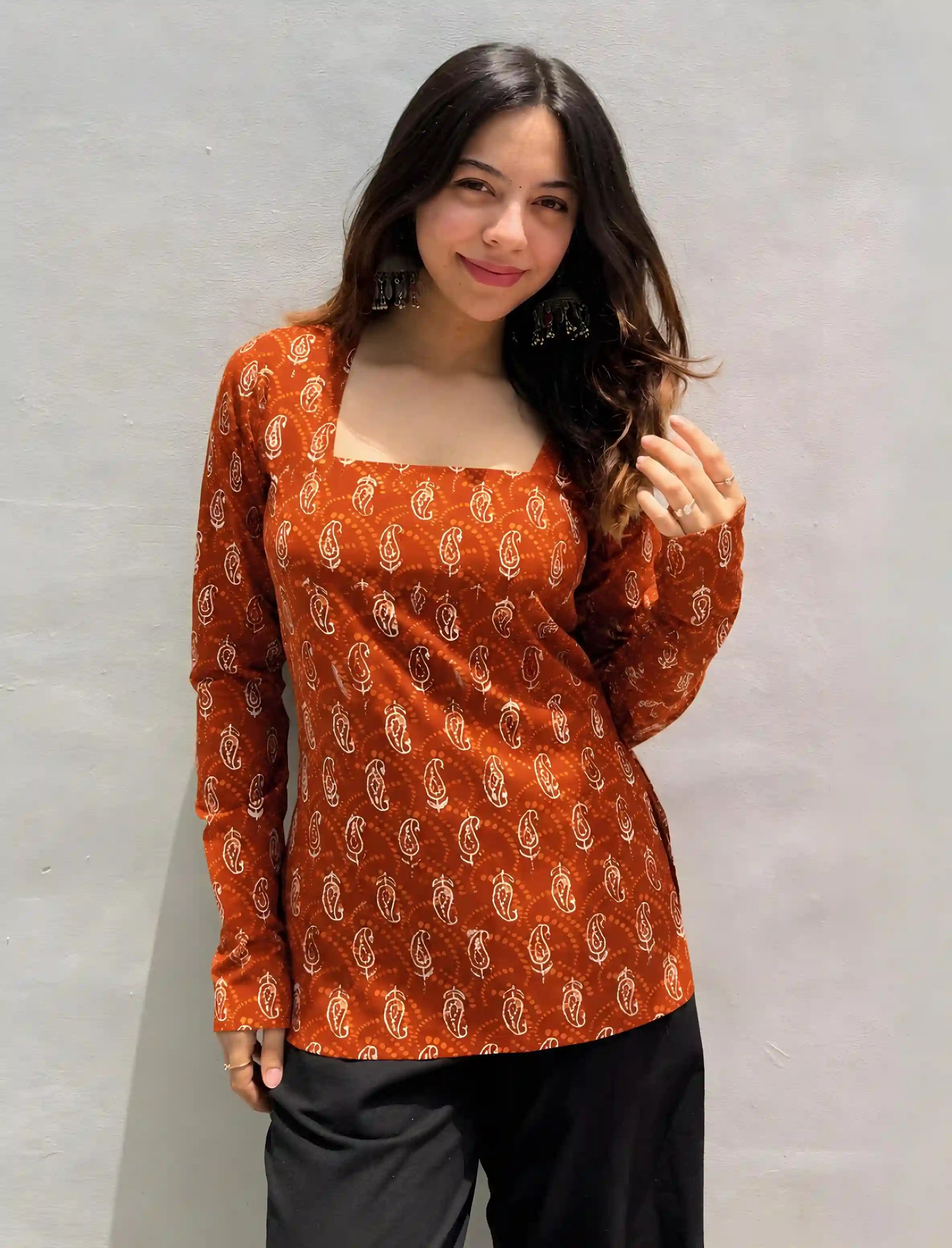 Alina Square Neck Kurti