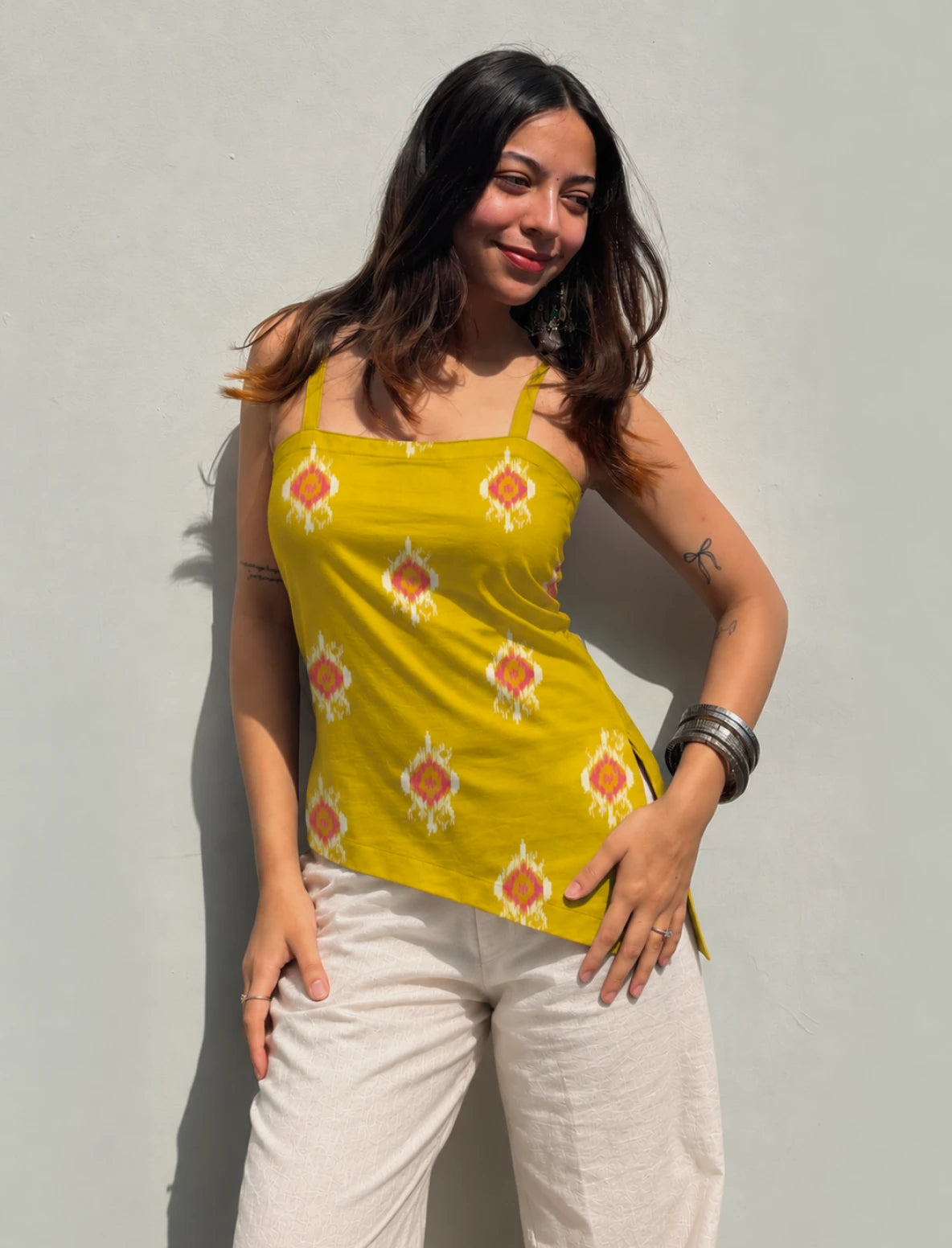 Naaz Asymmetrical Short Kurti