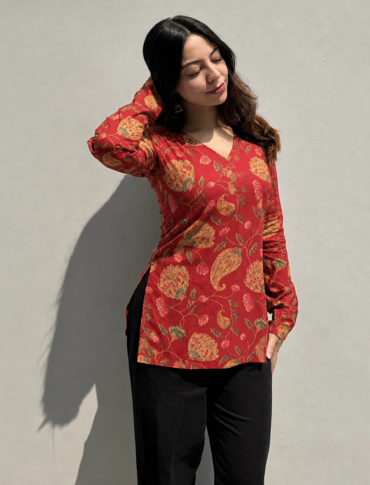 Amrita Straight Sleeves Kurti