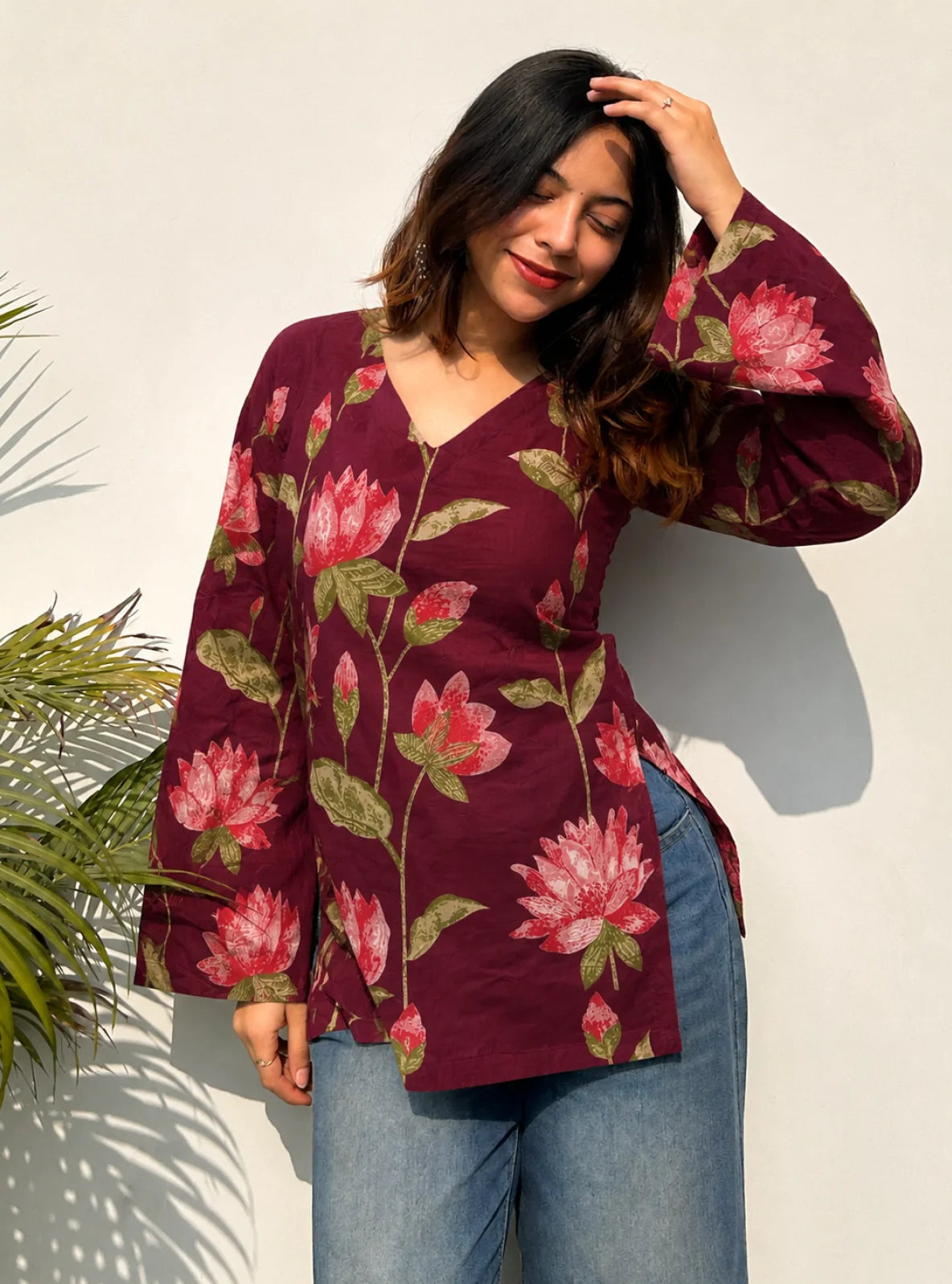 Mehwish Bell Sleeves Kurti