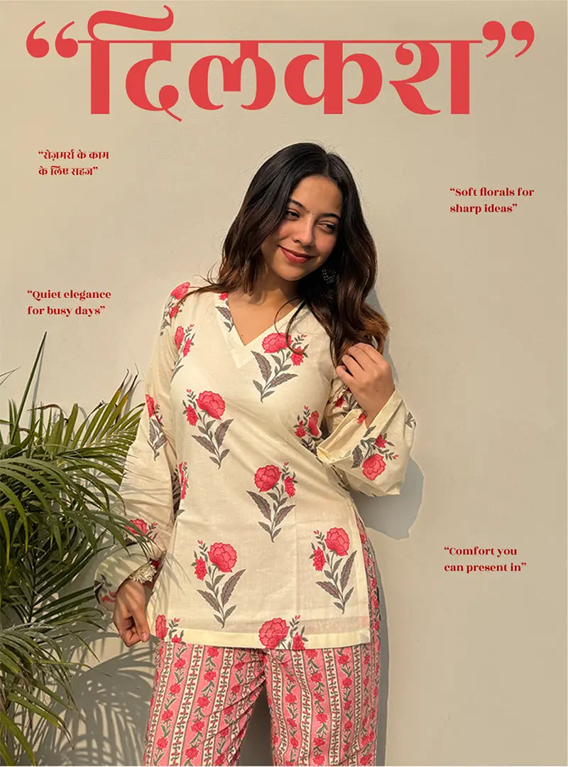 Dilkash Full Sleeve Co-ord Set