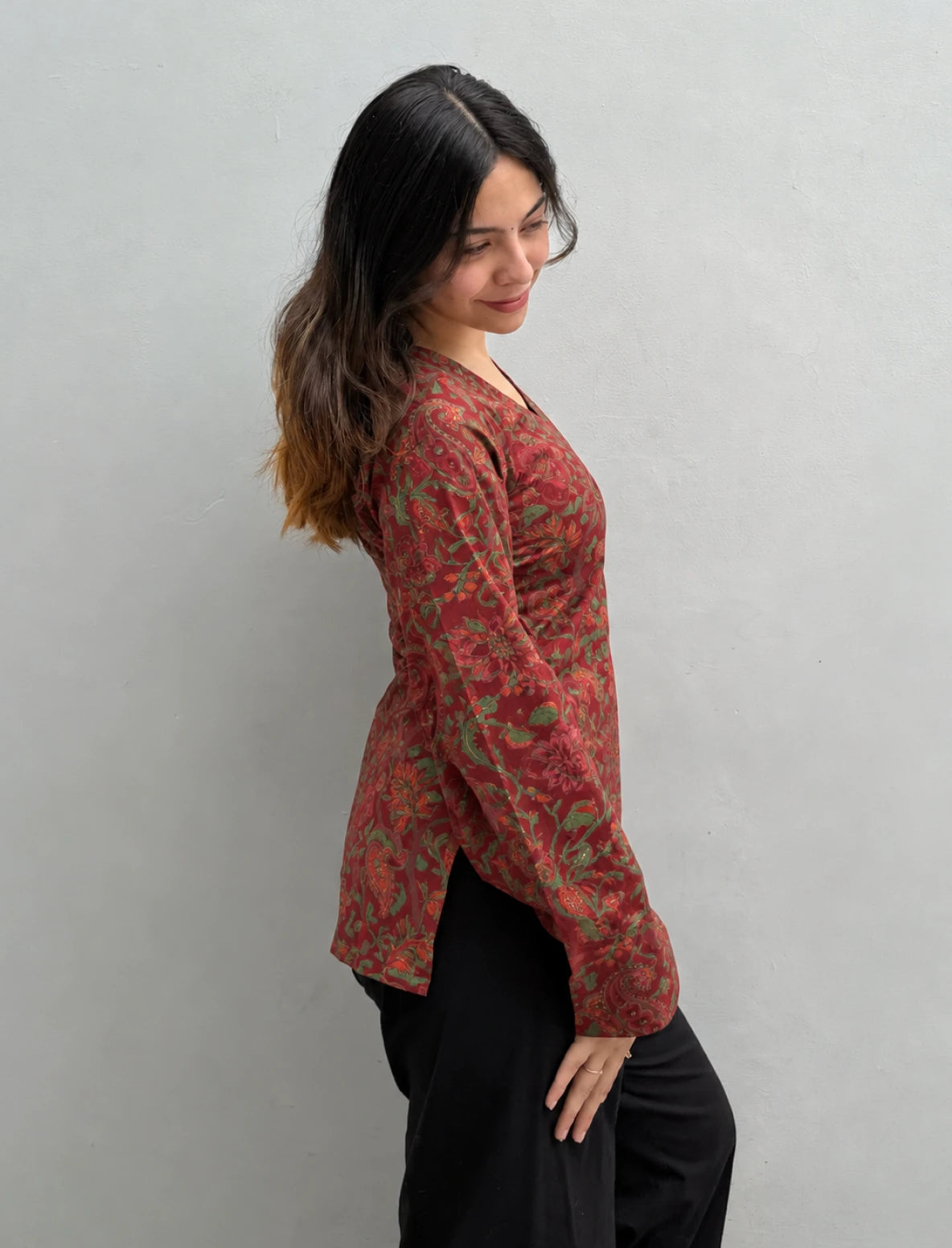 Mehrun Bell Sleeves Kurti