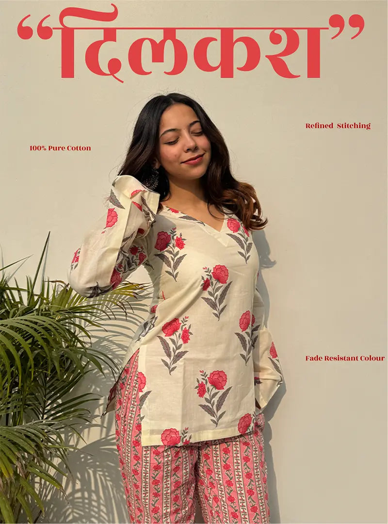 Dilkash Full Sleeve Co-ord Set