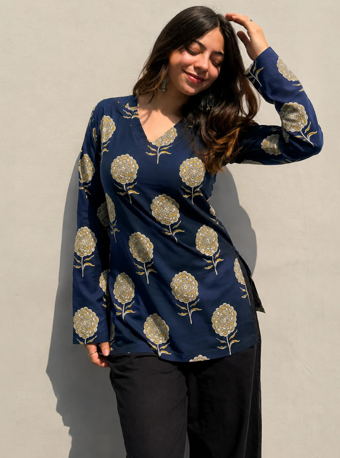 Yamini Straight Sleeves Kurti