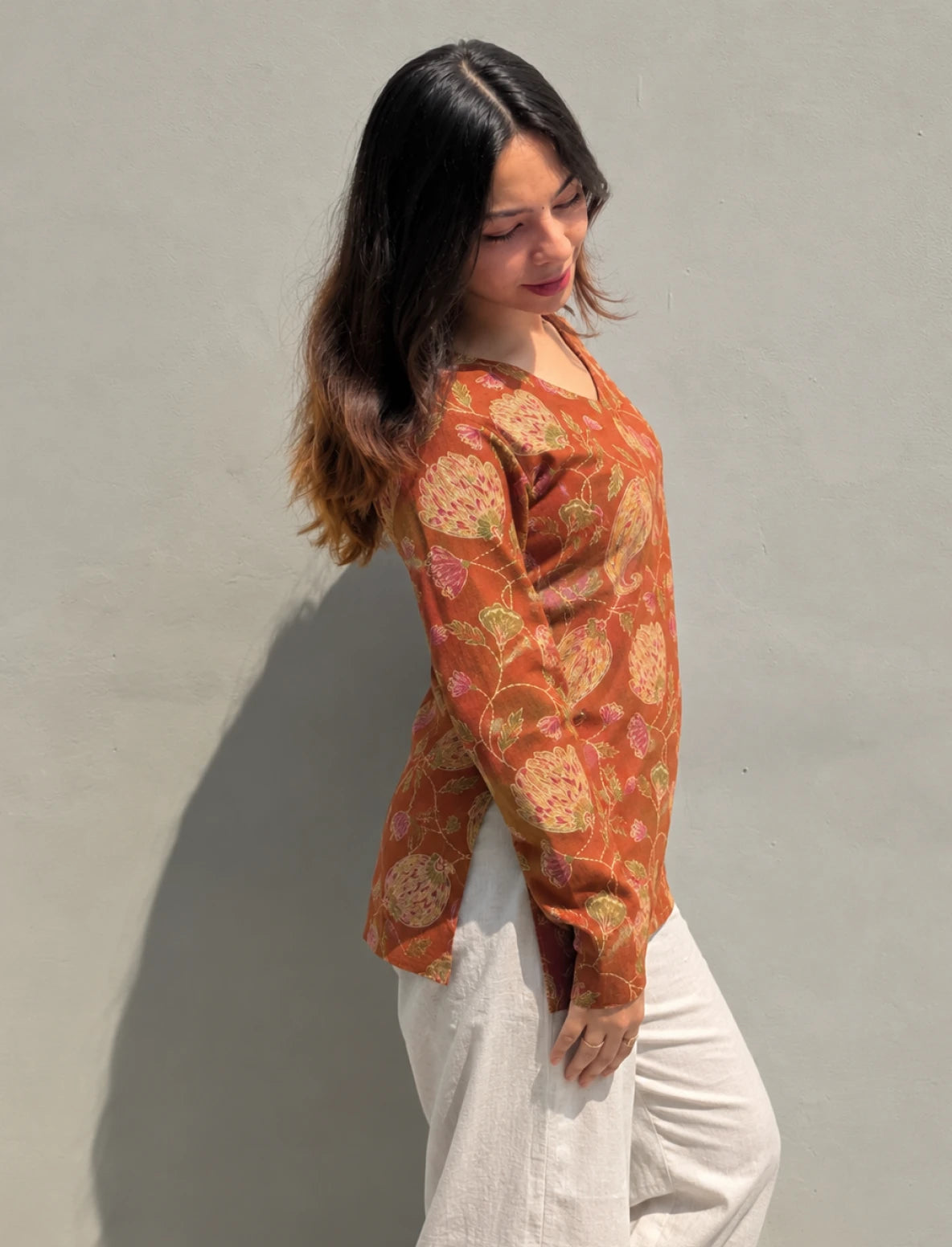 Kanchi Straight Sleeves Kurti