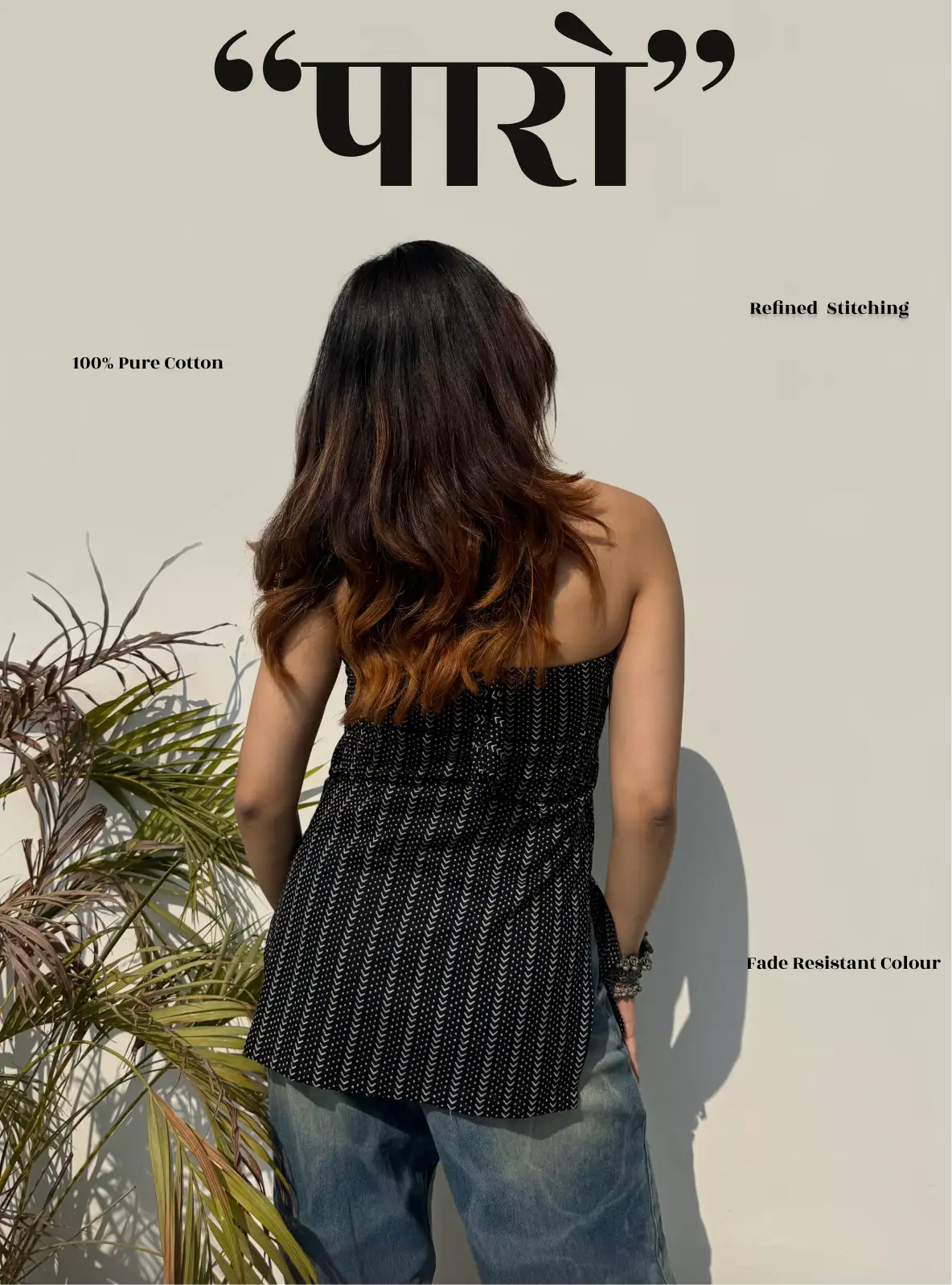 Paro Halter Neck Kurti