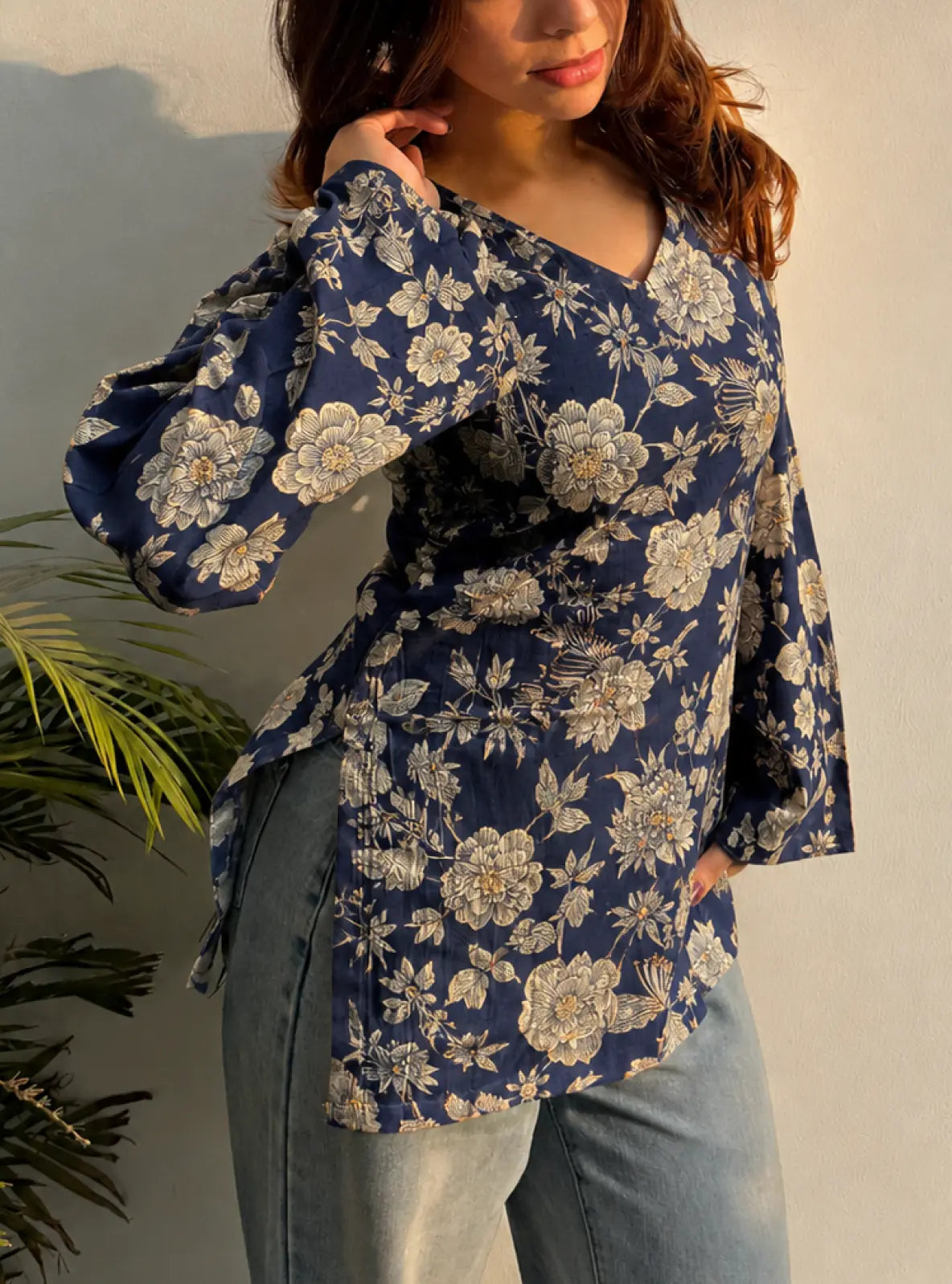 Aashiqui Bell Sleeves Kurti