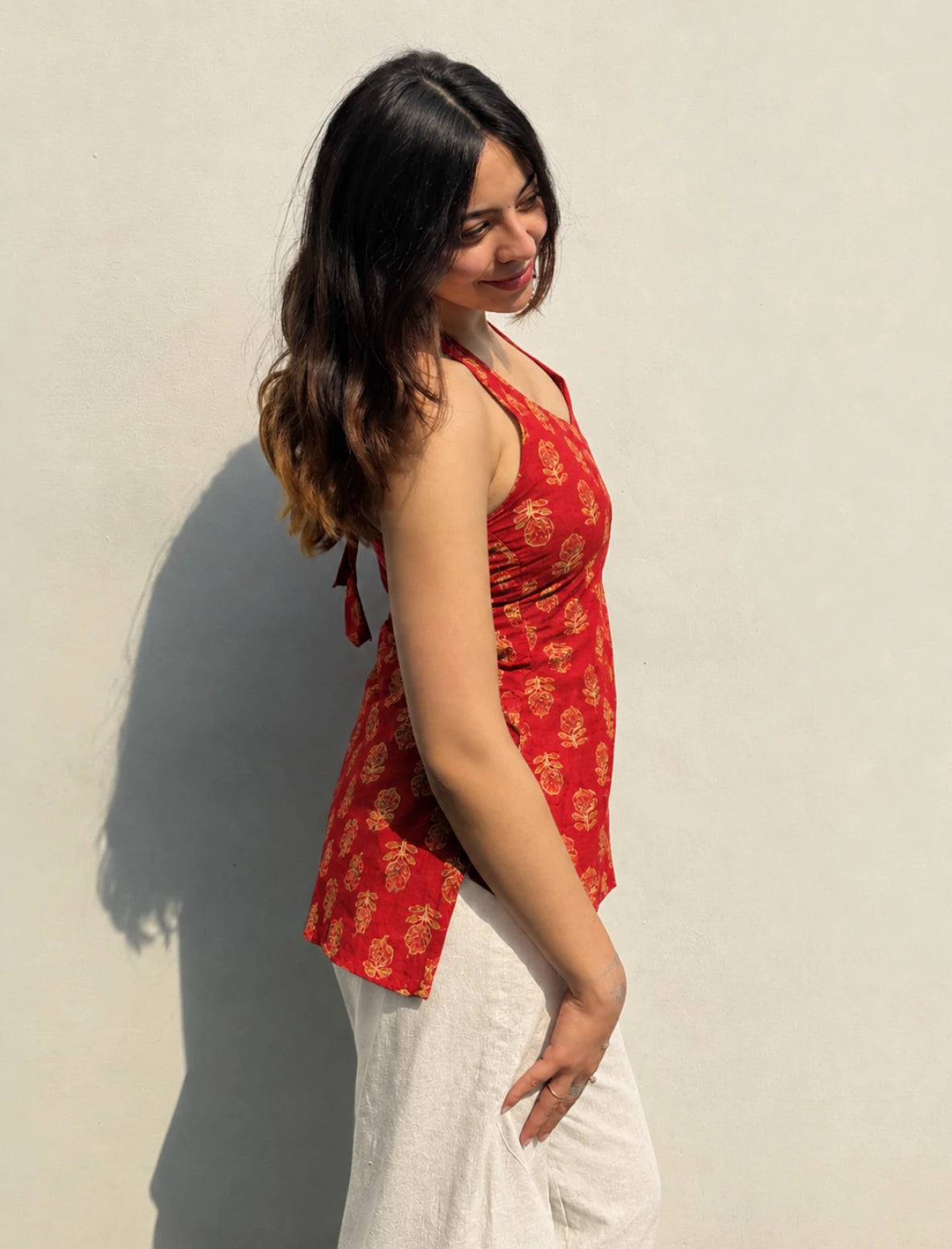 Vihani Halter Neck Kurti