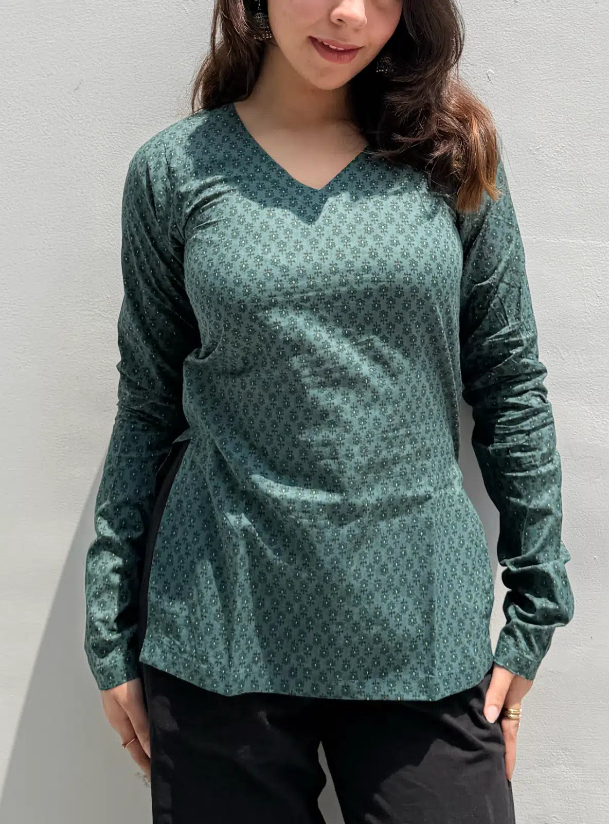 Yashi Straight Sleeves Kurti