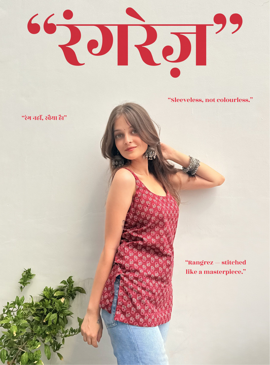 Rangrez Short Kurti by Evara