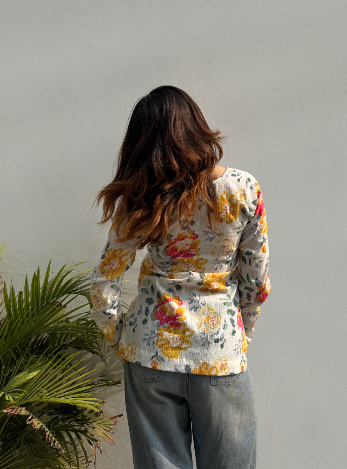 Vasanti Straight Sleeves Kurti by Evara