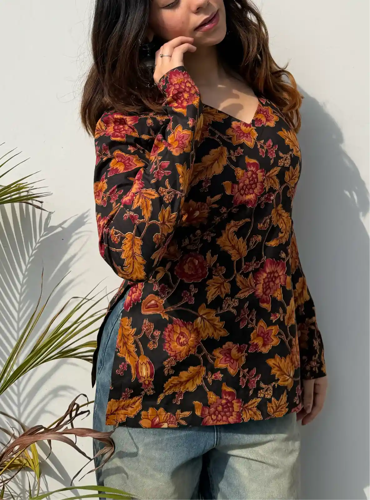 Mehfooz Straight Sleeves Kurti