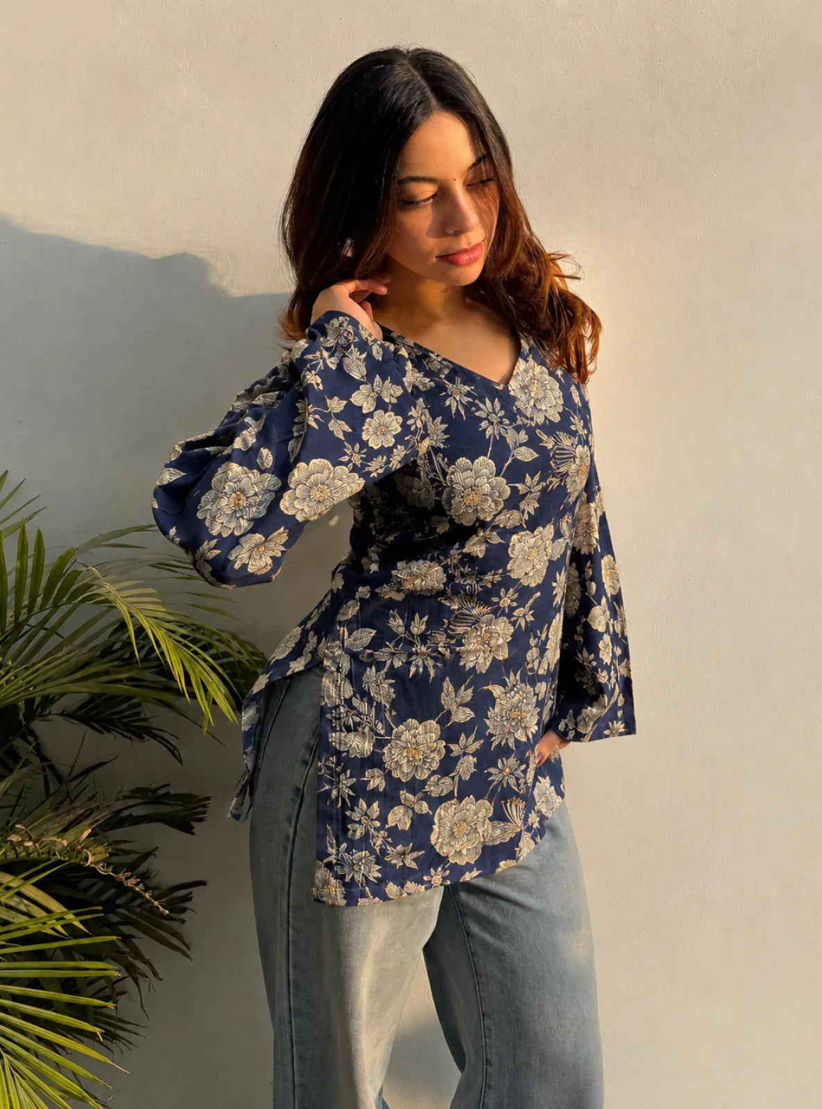 Aashiqui Bell Sleeves Kurti