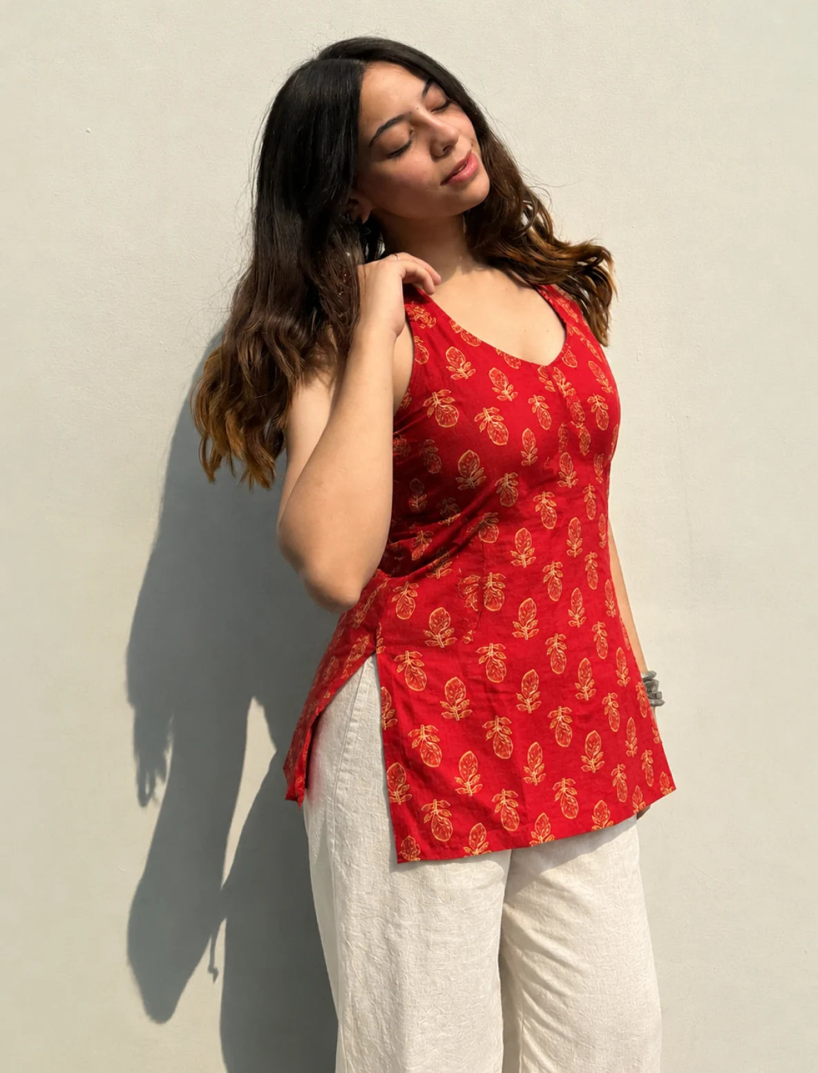 Vihani Halter Neck Kurti